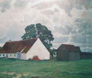 Country Farmhouse by Richard Graef