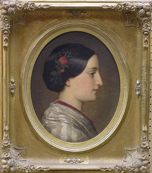 Profile Portrait (+ Another; Pair) - view 1