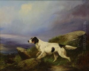 Hunting Dog With Game by Colin Graeme