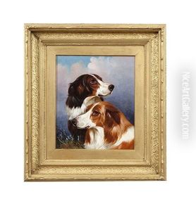 A Portrait Of Two Gundogs