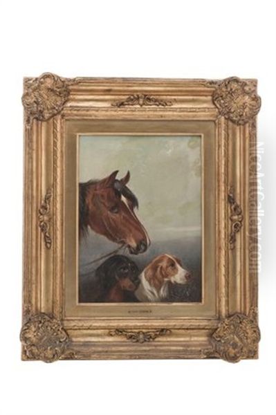 Caballo Y Perros De Caza - view 1