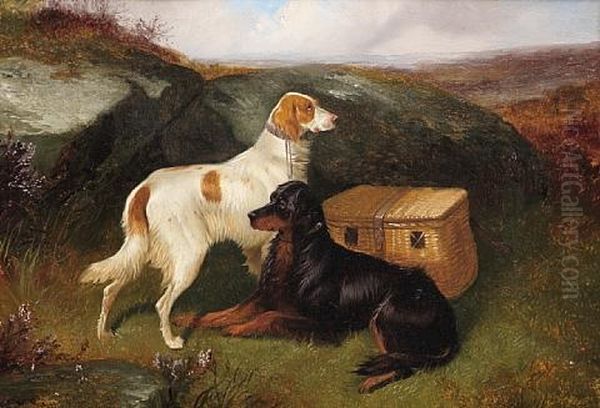 Guarding The Day's Bag (+ Pointers In The Heather; 2 Works) - view 1