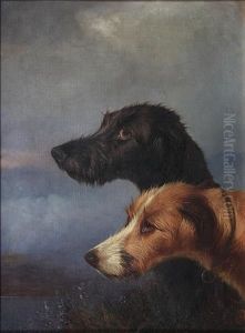 Two Terriers Before A Lakeland View