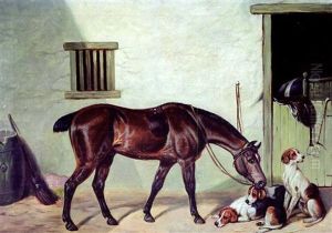 Cazador Y Perros (hunter And Hounds)