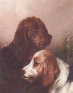 A Pair Of Hounds by Colin Graeme