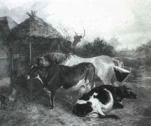 A Farmyard Scene A Farmyard Scene