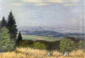 Landschaft Von Hohenpreissenberg by Theodor Graetz