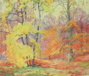 Autumn Landscape by Carl Graf