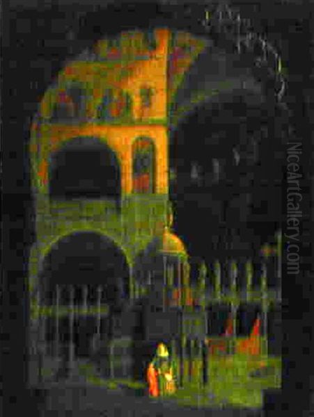 Kircheninterieur Von San Marco In Venedig - view 1