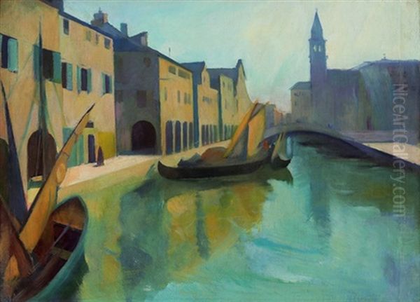 Grosser Kanal In Chioggia - view 1