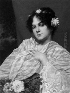Das Rosenmadchen by Ludwig Ferdinand Graf