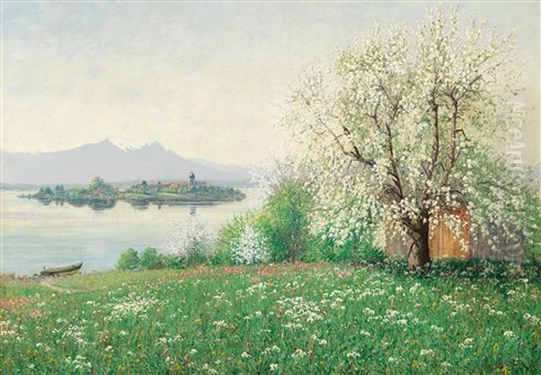 Spring Morning, Frauenchiemsee by Philipp Graf