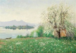 Spring Morning, Frauenchiemsee Spring Morning, Frauenchiemsee
