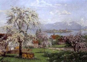 Ein Fruhlingstag Am Chiemsee Mit Blick Auf Die Fraueninsel Ein Fruhlingstag Am Chiemsee Mit Blick Auf Die Fraueninsel