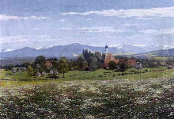 Fruhling In Oberbayern (im Werdenfelserland?) - view 1