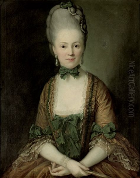 Portrait Der Henriette Caroline Von Carlowitz, Geb. Von Rechenberg - view 1