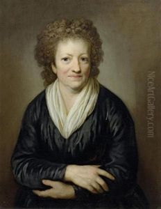 Rahel Charlotte Lohr, Geb. Brandes Aus Leipzig by Anton Graff