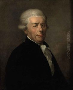 Portrait Of John Christ Fred. Boode In A Black Coat With A White Jabot
