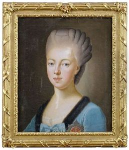 Portrait Der Amalie Friederike Markgrafin Von Baden (+ Portrait Der Luise Grosherzogin Von Weimar; 2 Works)