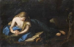 Sainte Marie Madeleine (after Pompeo Batoni) by Anton Graff