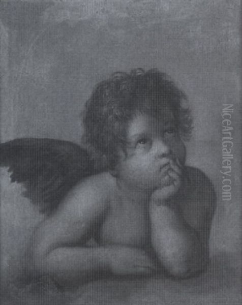Kopien Der Beiden Engel Aus Raffaels Sixtinischer Madonna - view 1