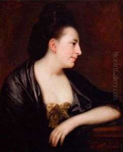 Bildnis Der Gattin Des Kunstlers, Elisabetha Graff, Geb. Sulzer by Anton Graff