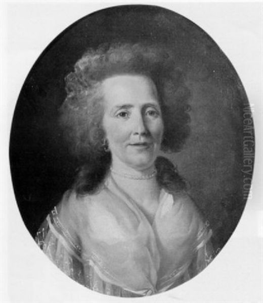 Portrait Of A Gentleman, Bust Length, Wearing A Dark Costume - view 1