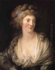 Bildnis Der Friederike Charlotte Ulrike Katharina, Prinzessin Von Preusen by Anton Graff