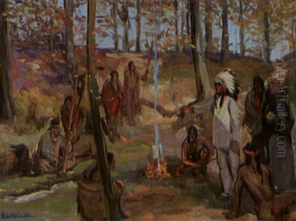 Meeting Of Father Marquette And Pow - view 1