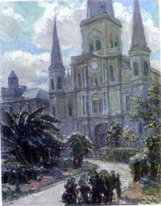 St. Louis Cathedral, New Orleans by Robert Wadsworth Grafton
