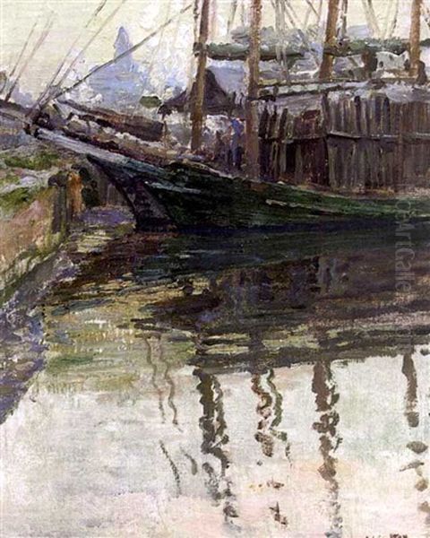 Study Of Reflections: New Basin Canal - view 1