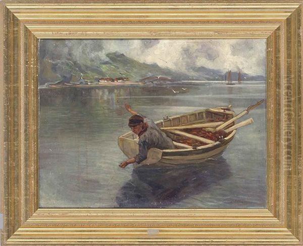 Fishing On A Scottish Loch - view 1