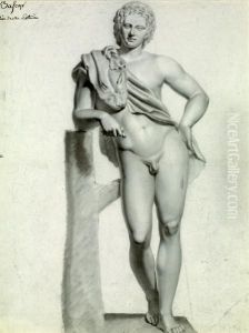 Hercule D'apres L'antique by Alexis Bafcop