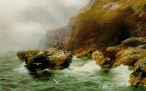 A Rock Bound Shore by Peter Graham