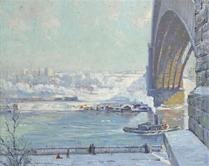 Washington Bridge, Winter