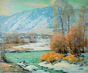 Melting Snow, Colorado Foothills (no.7)