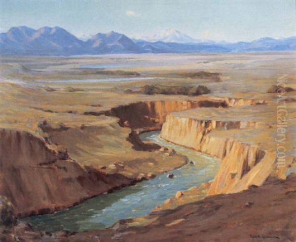 Long's Peak From The Plains (no.3) - view 1