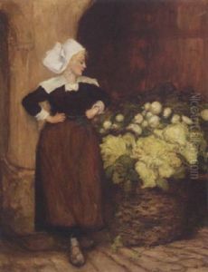 The Market Seller by Thomas Alexander Ferguson Graham