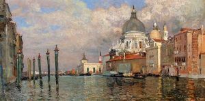 By The Harbour Mouth by William Graham
