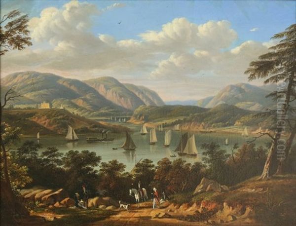 View Of The Hudson River Near West Point - view 1