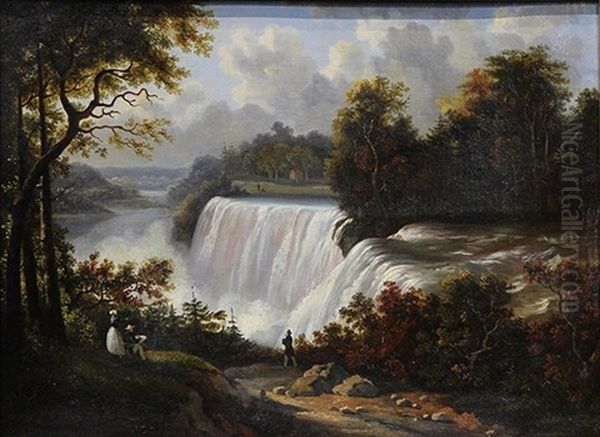 Figures By Niagara Falls - view 1