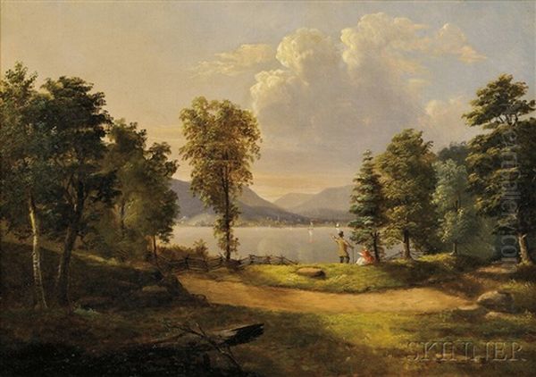 Afternoon Along The Hudson - view 1
