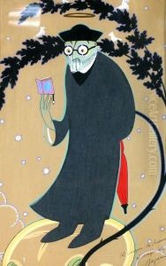 ""la Santidad De Unamuno" by Luis Bagaria