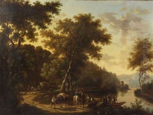 Hudson River Style Landscape - view 1