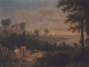 Washington's House And Tomb At Mount Vernon