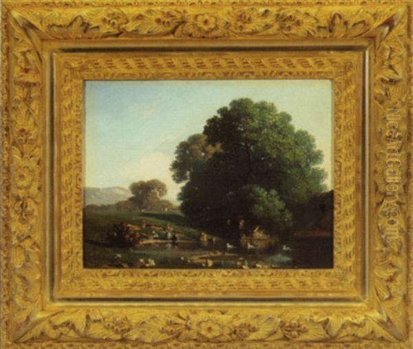 A Holiday At The Duck Pond - view 1
