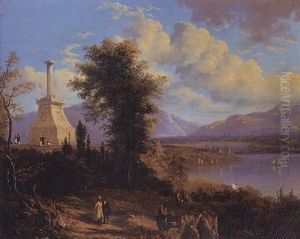 Kosckiusco's Monument by Victor de Grailly