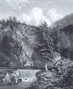 Silver Cascade At The Falls, Crawford North, New Hampshire Silver Cascade At The Falls, Crawford North, New Hampshire