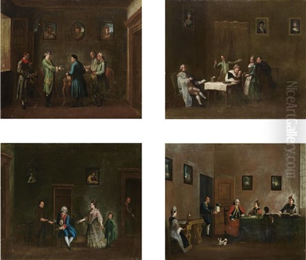 Animated Interior Scenes (set Of 4) - view 1