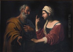 The Denial Of Saint Peter by Antiveduto Grammatica